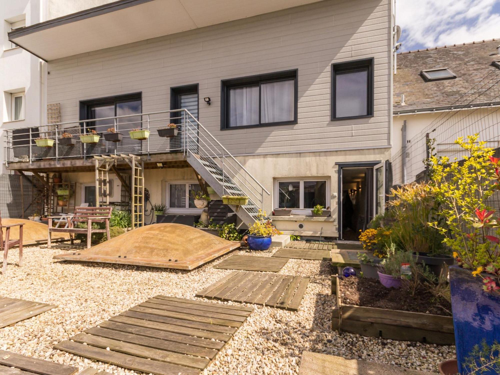 Maison De Ville A St Nazaire, Pres Du Front De Mer, Climatisee, 3 Chambres Avec Sdb Privatives, Wifi - Fr-1-306-1203 Saint-Nazaire  Exteriör bild