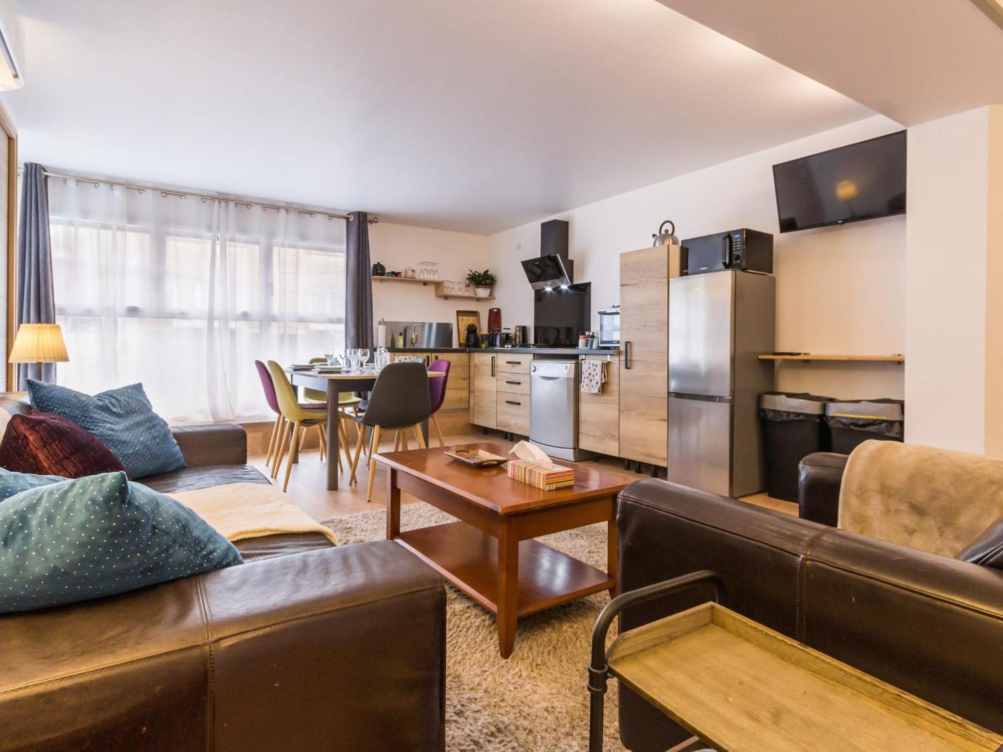 Maison De Ville A St Nazaire, Pres Du Front De Mer, Climatisee, 3 Chambres Avec Sdb Privatives, Wifi - Fr-1-306-1203 Saint-Nazaire  Exteriör bild